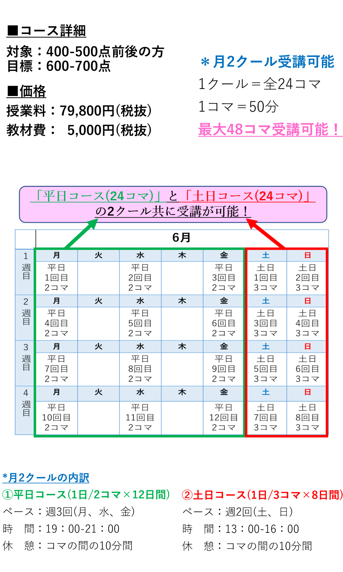 コース内容・料金