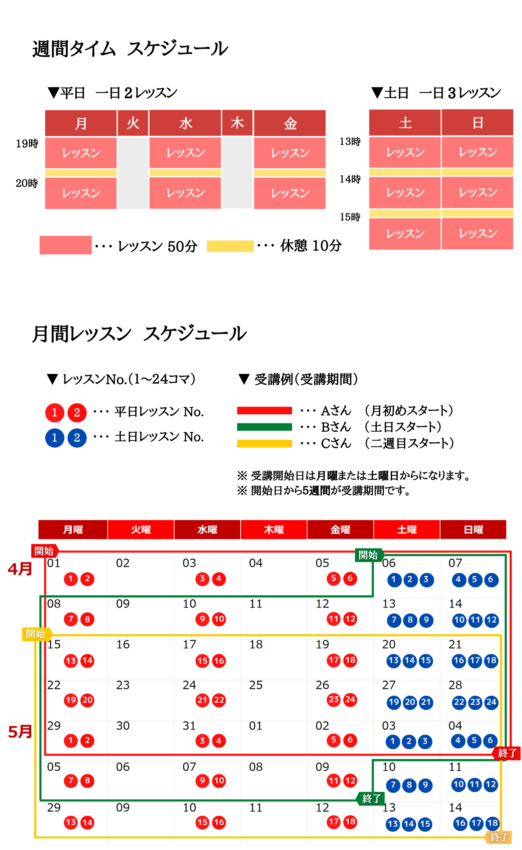 コース内容・料金